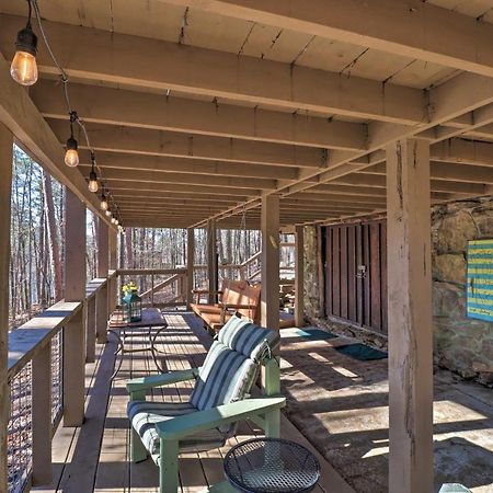 Scenic Greers Ferry Cabin With Deck And Fire Pit! Heber Springs Exterior foto