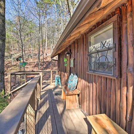 Scenic Greers Ferry Cabin With Deck And Fire Pit! Heber Springs Exterior foto