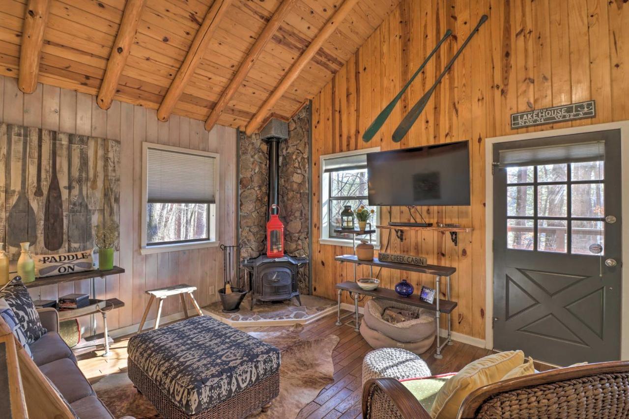 Scenic Greers Ferry Cabin With Deck And Fire Pit! Heber Springs Exterior foto