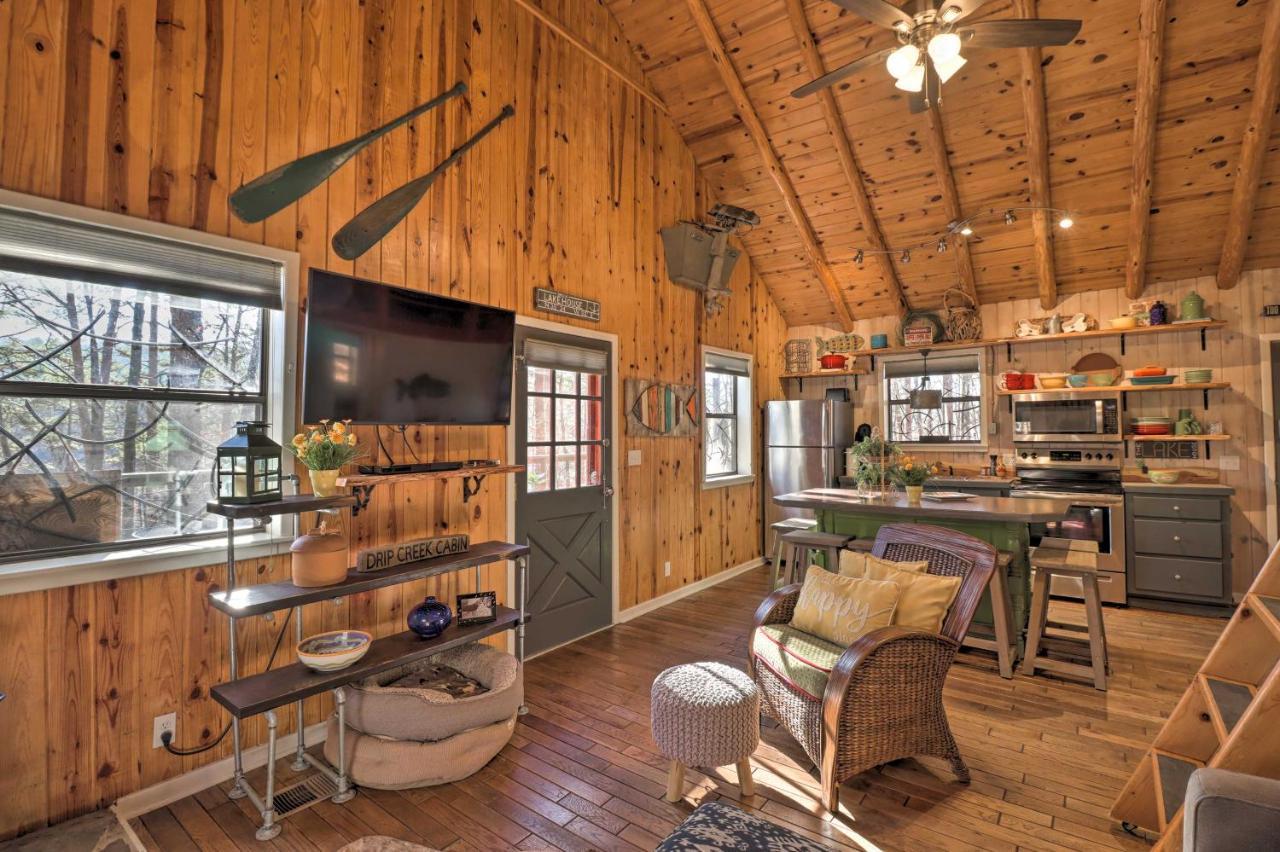 Scenic Greers Ferry Cabin With Deck And Fire Pit! Heber Springs Exterior foto