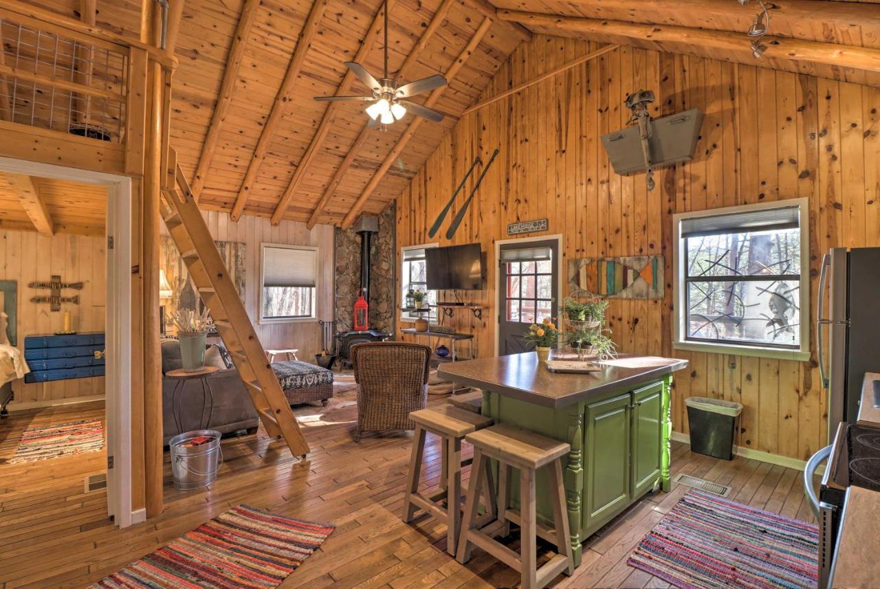 Scenic Greers Ferry Cabin With Deck And Fire Pit! Heber Springs Exterior foto