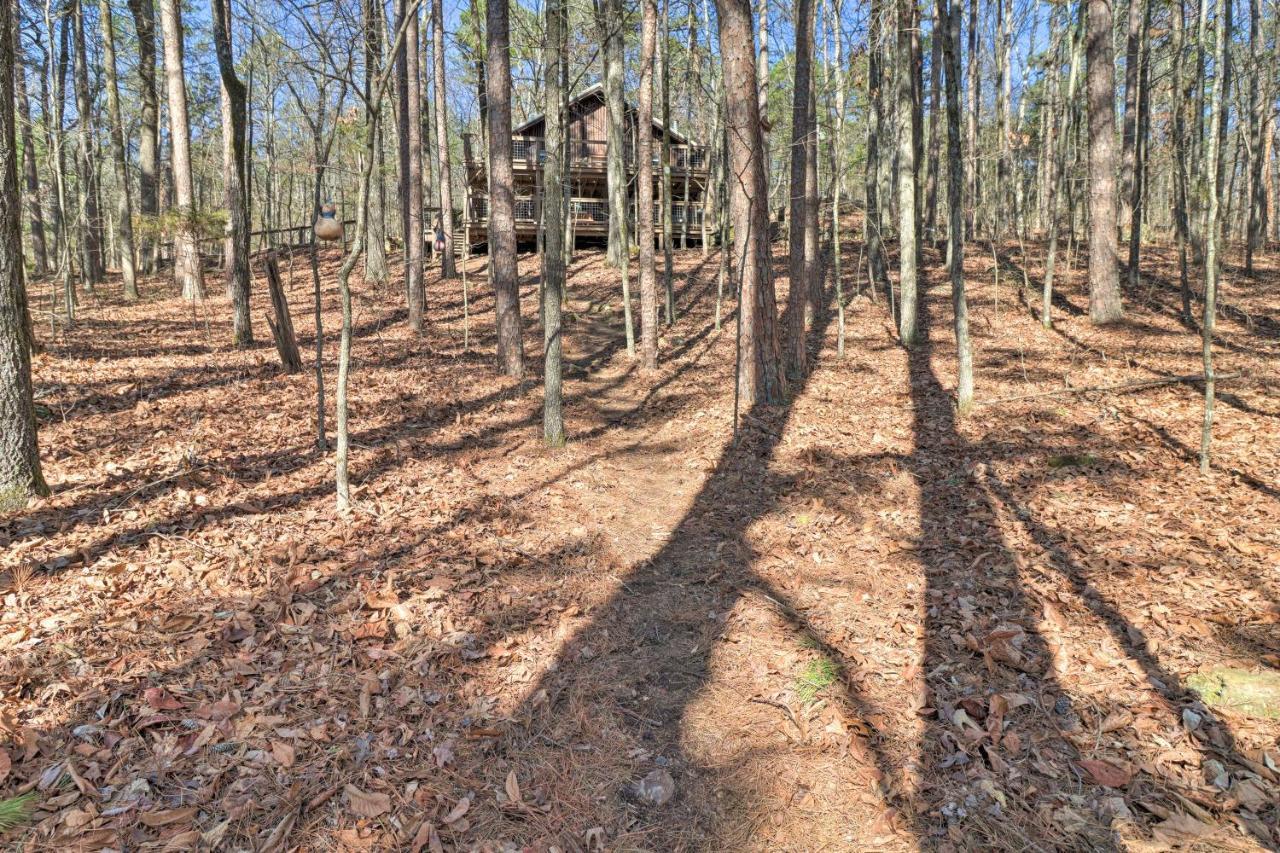 Scenic Greers Ferry Cabin With Deck And Fire Pit! Heber Springs Exterior foto