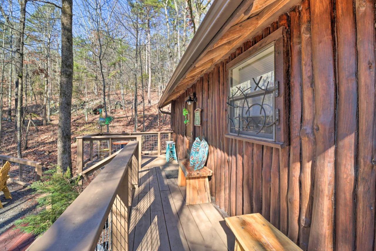 Scenic Greers Ferry Cabin With Deck And Fire Pit! Heber Springs Exterior foto